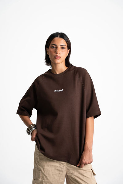 Noxen Brown Tee - front view
