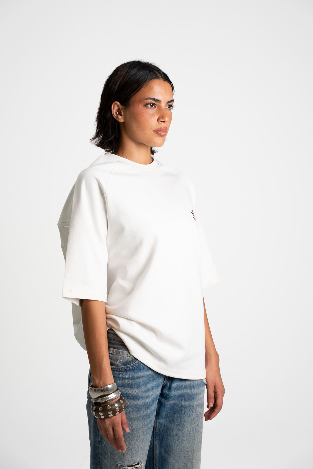 Noxen Off-White Tee - front view