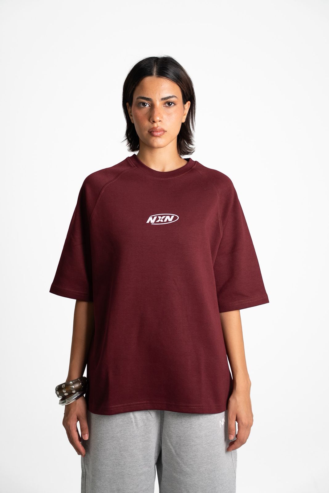 Noxen Burgandy Tee - view 3