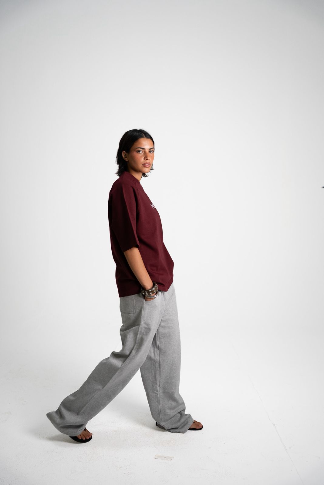 Noxen Burgandy Tee - view 6